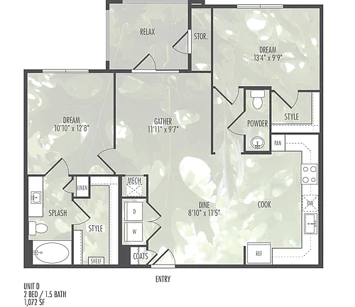 Floor plan B1