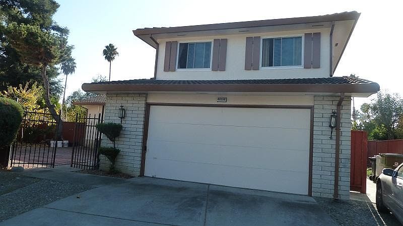 front side of the house