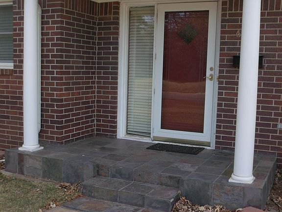 Front entrance of home