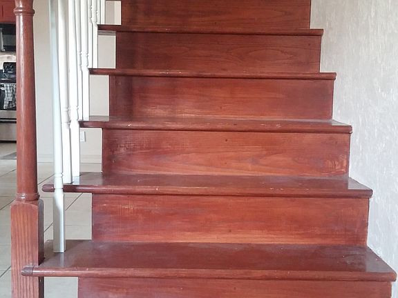 Staircase from front door