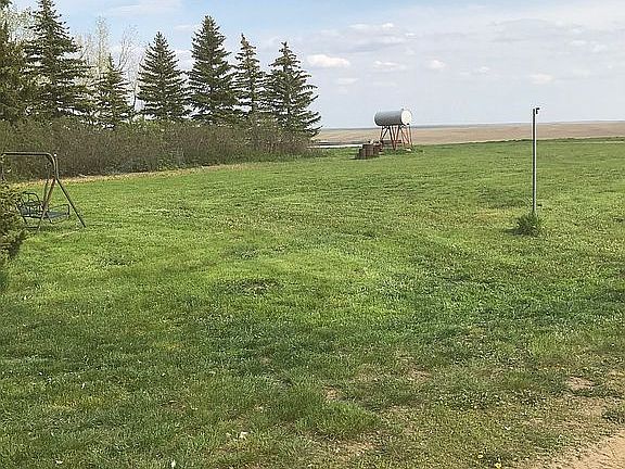 View southeast from house.