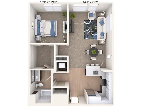 Floor plan A8-Two