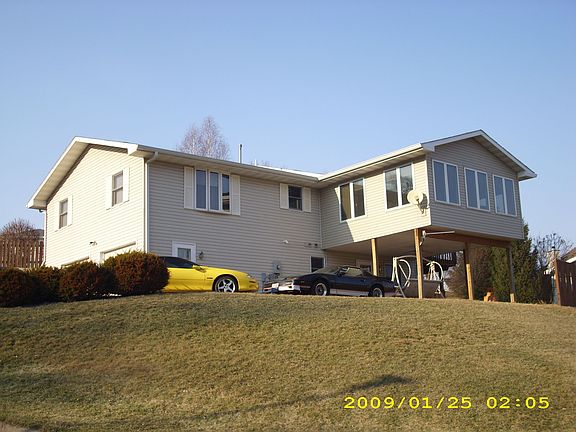 Back of house & sunroom