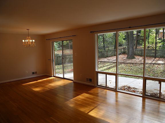 Dining Room w/ backyard view