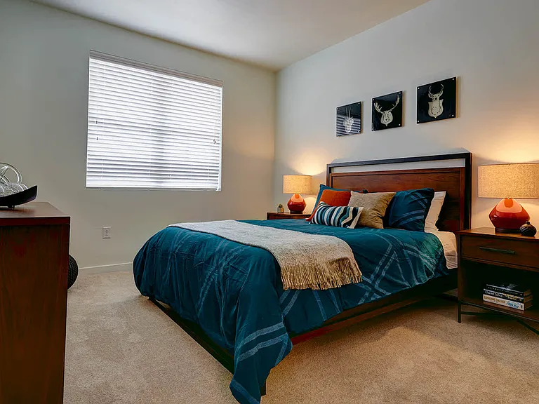Carpeted Bedroom