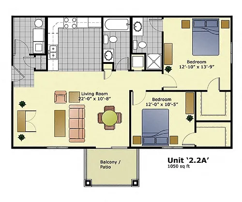 Floor plan 22A