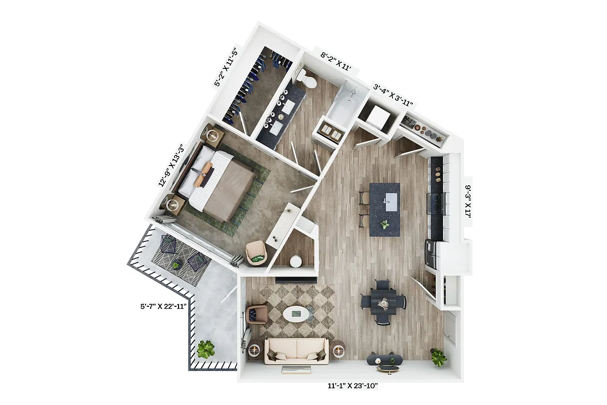 Floor plan A7