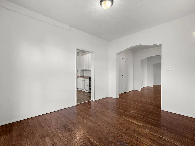 Dining area looking into hallway/kitchen