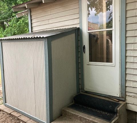 Backdoor and shed