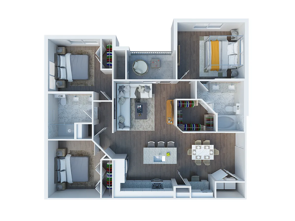 Floor plan C1