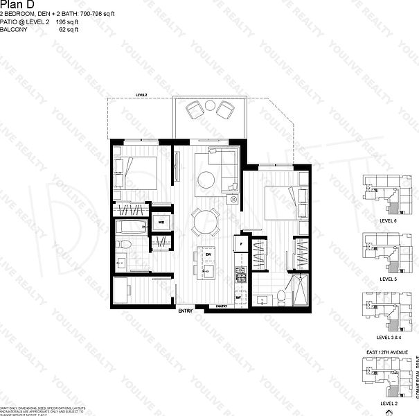 Vancouver Apartment for rent - 2 Bedrooms in Vancouver