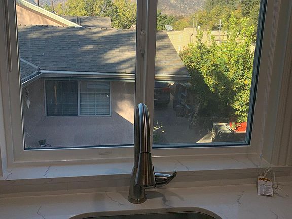 View from kitchen window