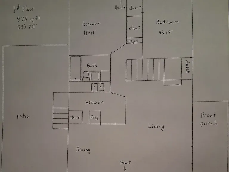 floor plan 1st floor