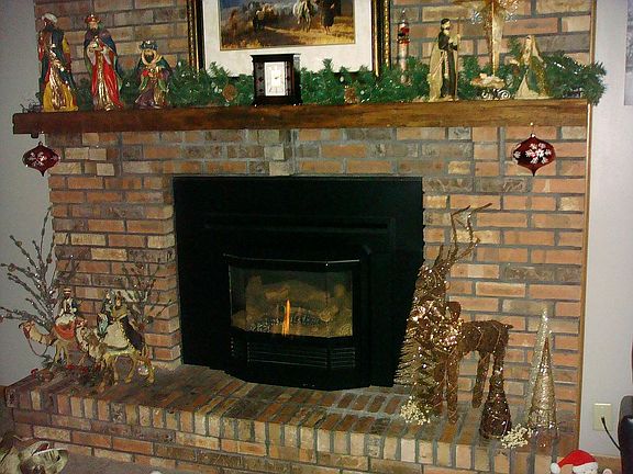 gas fireplace