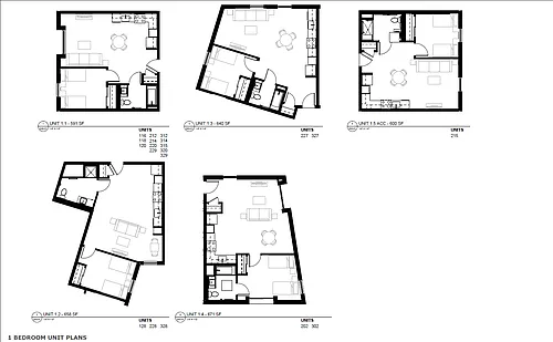 Floor plan 1 Bedroom