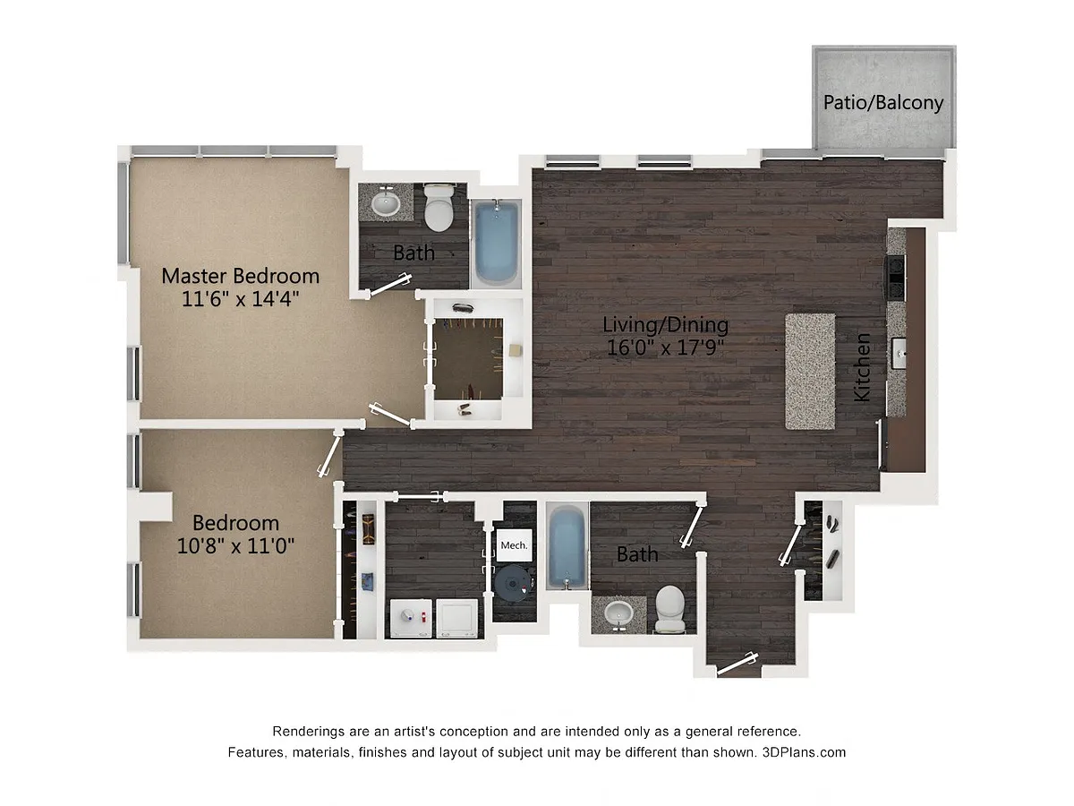 Floor plan C4