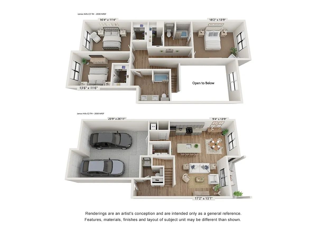 Floor plan C2TH