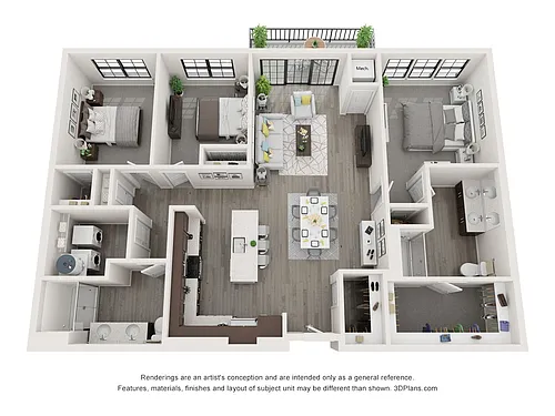 Floor plan C1