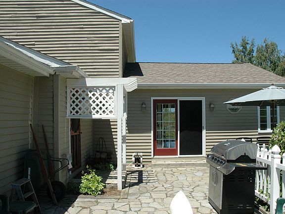 Tumbled Blue Stone Patio