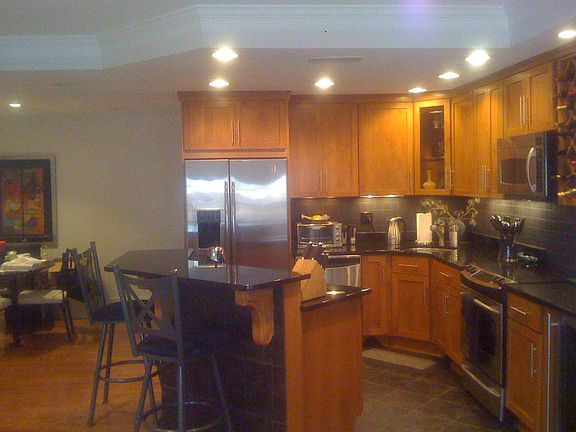 Kitchen + Bar w two chairs