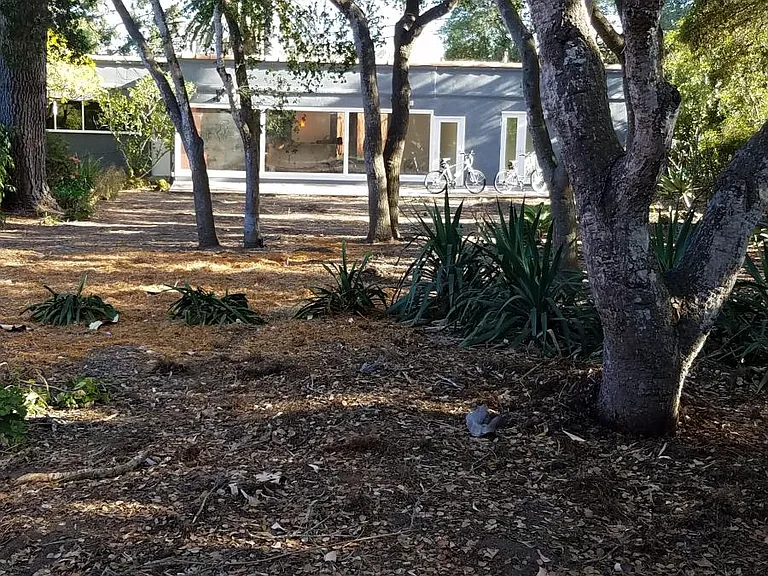 View of rear of home