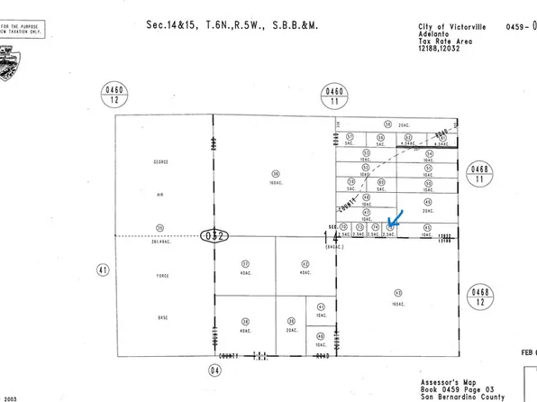 0 Vacant Land, Victorville, CA 92395