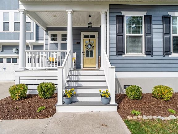 welcoming front porch