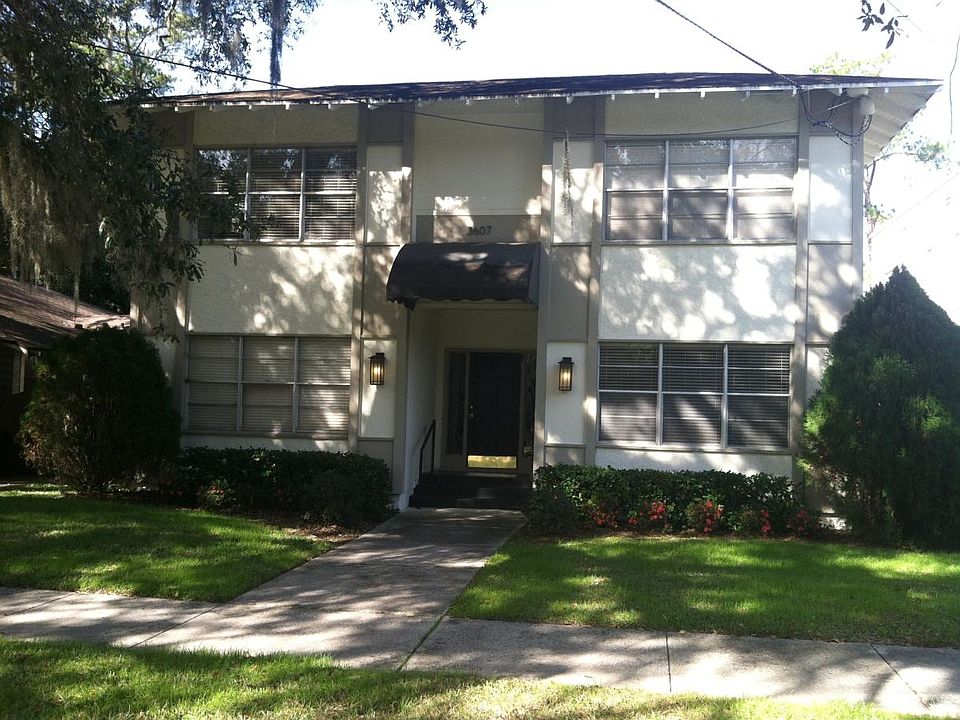 front of building