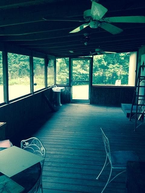 Back screen porch