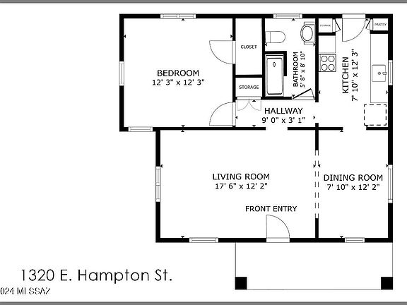 3rd image of 1320 E Hampton St