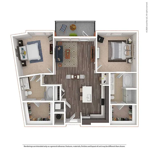 Floor plan B2