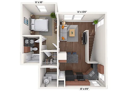Floor plan Tortuga