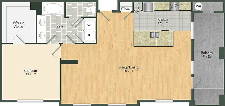 Brooklyn floor plan Terrano