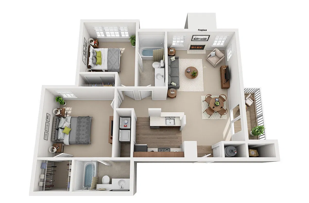 Floor plan Beaumont