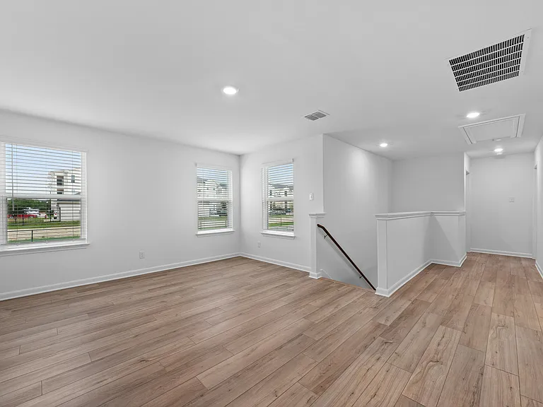 The upstairs loft.