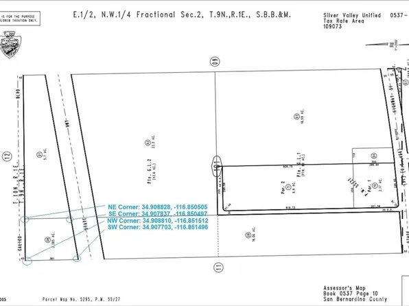 37105 Calico Blvd Lot 2, Yermo, CA 92398