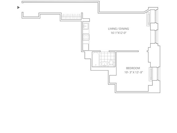 2nd image of 20 Exchange Pl APT 1117