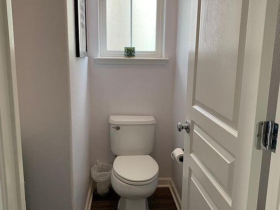 first floor half bath