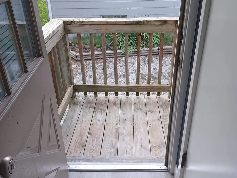 Side entry, off of the kitchen