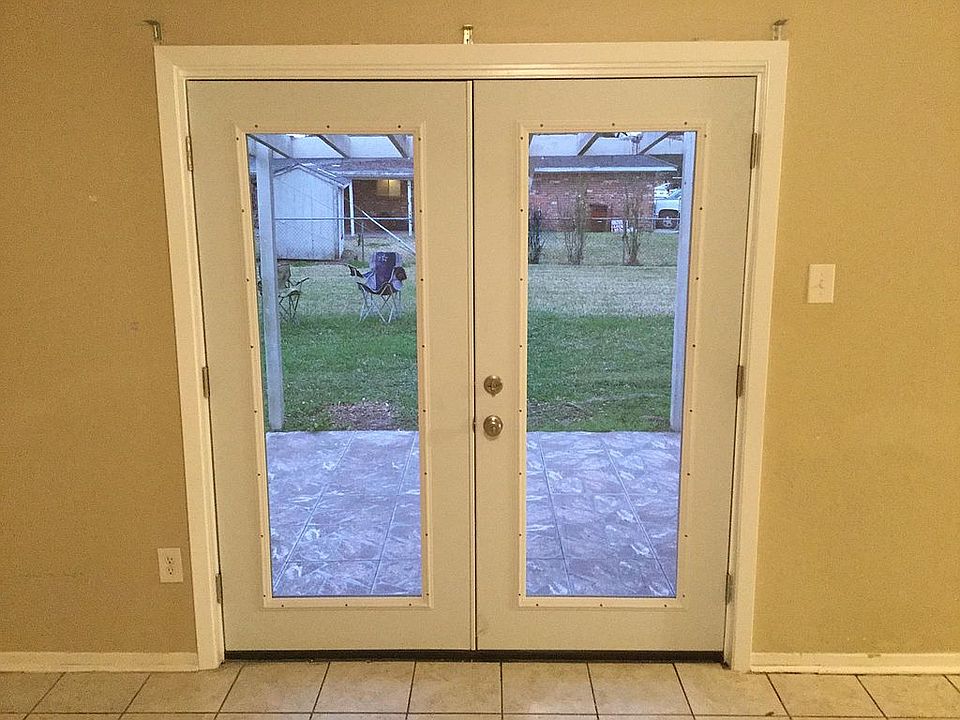 New French door to patio