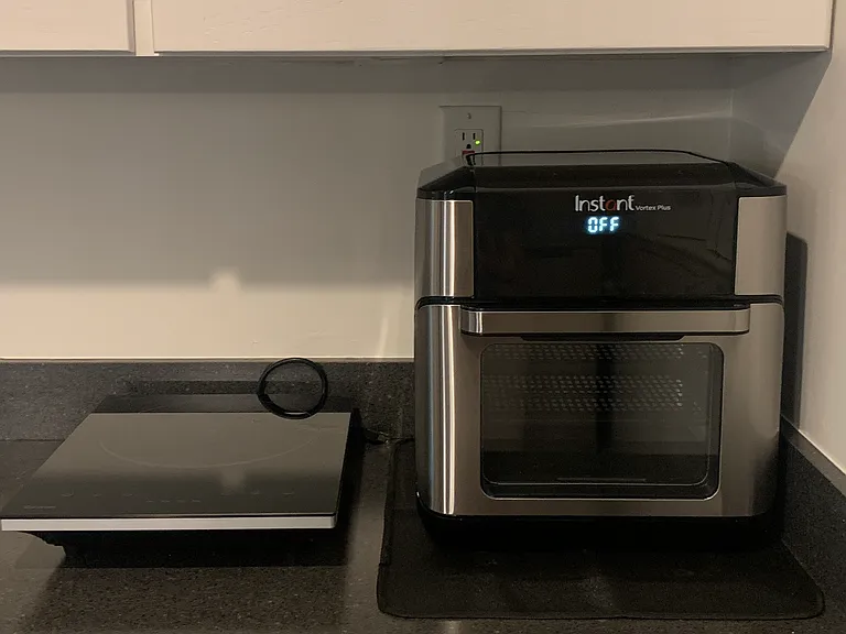 new air fryer and invention plate