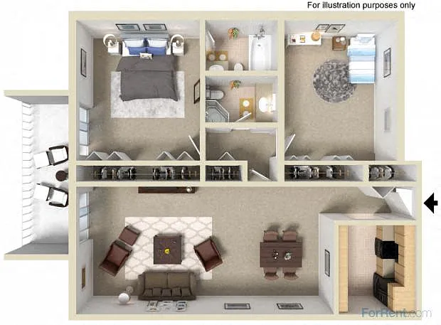 Floor plan The Marbella