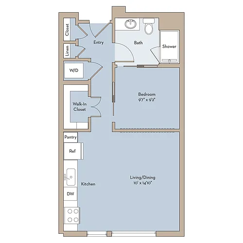 Floor plan Alamo