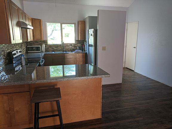 Kitchen view from the living room
