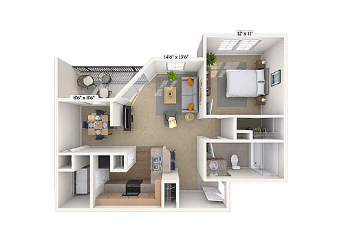 Floor plan The Laurel