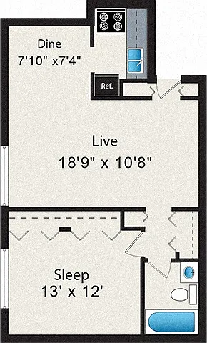 Floor plan A4