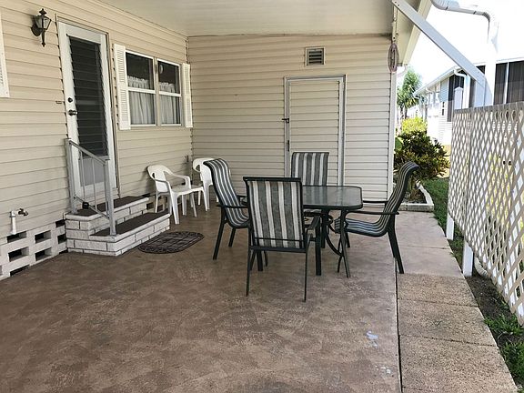 Carport sitting area