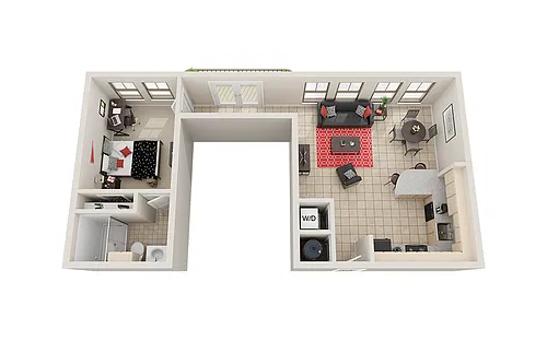 Floor plan A1 Alt