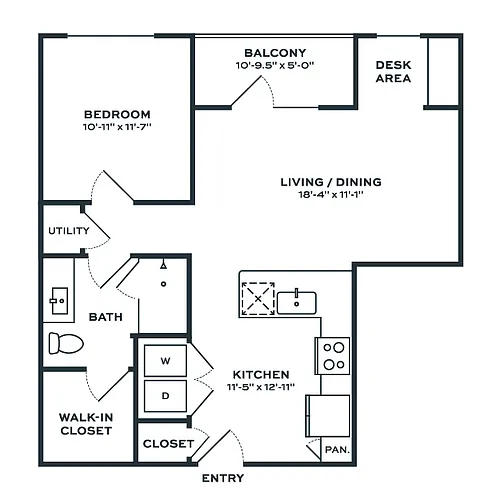 Floor plan A1C