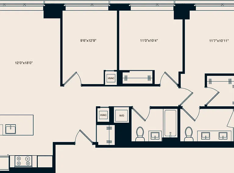 17 Hanover Pl #Penthouse 1D — Photo 3